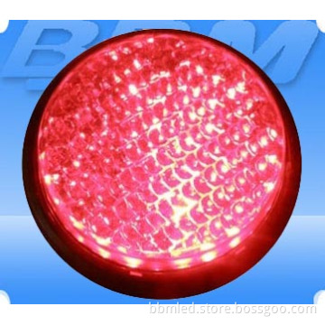 120mm Red Traffic Signal Module with Cobweb Len (JD120-3-R)